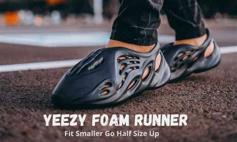 do yeezy foam runners run small
